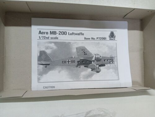 Aero Mb 200 Luftwaffe Service Kp Models P73061 1/72 Kit Montaggio Aereo-Y2-A37 - Foto 7 di 7