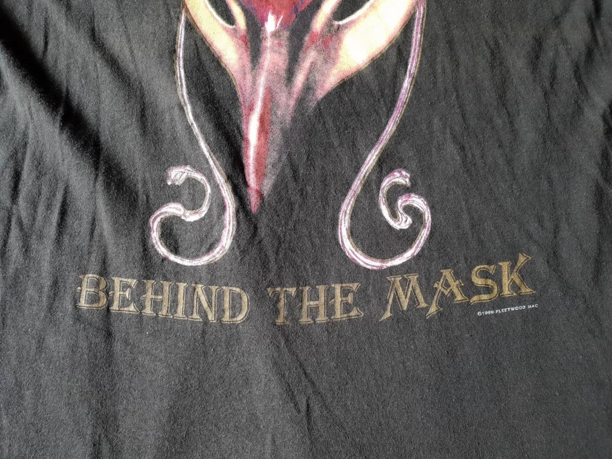 RARE Vintage Fleetwood Mac Stevie Nicks Behind The Mask,1990 tour,T shirt