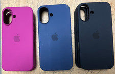 Genuine Apple iPhone 16 Silicone Case with Ma...