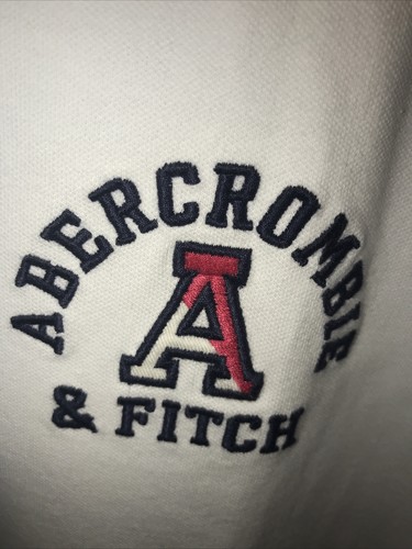 Camisa polo rara, vintage Abercrombie & Fitch algodón suave manga corta XL NUEVA SIN ETIQUETAS - Imagen 3 de 8
