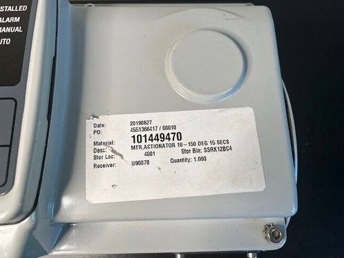 Honeywell 2001-100-090-126-200-20-100000-1-0-00 Herculine Electric Actuator 2000 - Picture 3 of 11