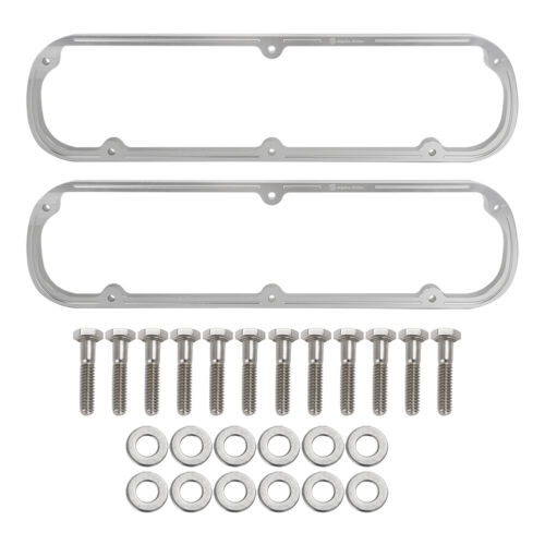2x Valve Cover Spacer Kit For SBF Ford Small Block 289 302 351W Aluminum Spacer - Picture 3 of 9
