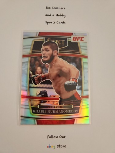 2022 Panini Select UFC Khabib Nurmagomedov Silver Prizm Concourse #49 - Picture 1 of 3