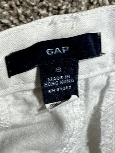 Lot Of 2 Maternity Shorts  Womens Size Small Maternity  Leggings White Gray - Picture 2 of 4