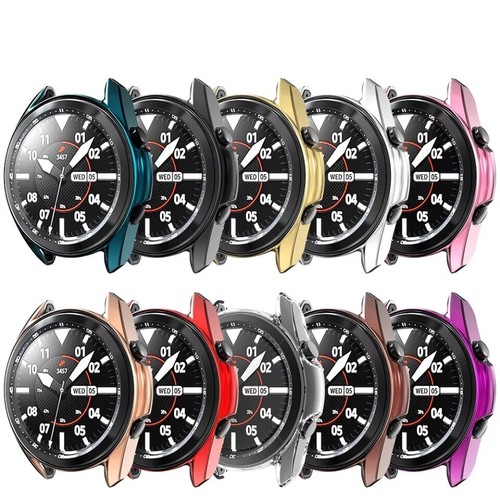 Hülle Case Schutz TPU Weich für Samsung Galaxy Watch 3 41-45mm Classic - Bild 2 von 14
