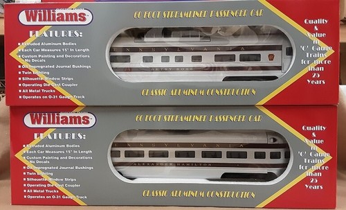 Williams 4 Wagen Set Aluminium Passagier Pennsylvania Congressional #LL1025 - Bild 1 von 4