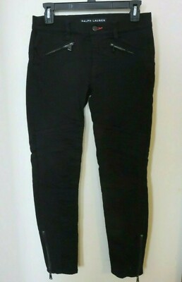 ralph lauren black skinny jeans