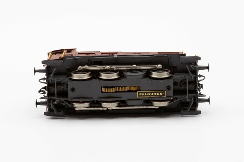 Modellismo ferroviario Fulgurex H0 #2068 locomotiva elettrica n. 16323 scarpa bassa Ee 3/3 delle FFS marrone - Foto 9 di 10