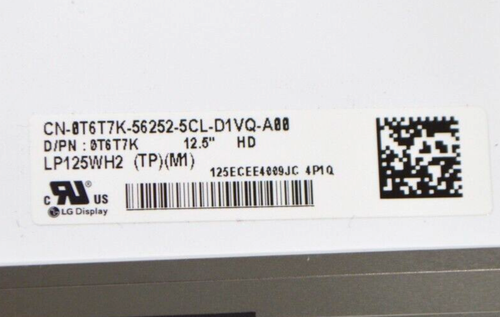 LG Display 12.5" LCD Screen LP125WH2 (TP) (M1) - Picture 3 of 3