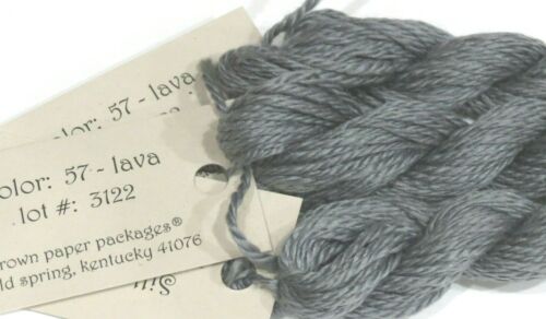 Silk & Ivory 50% Silk / 50% Wool Needlepoint Thread, Fiber - Brown Paper Pkg - Picture 22 of 58