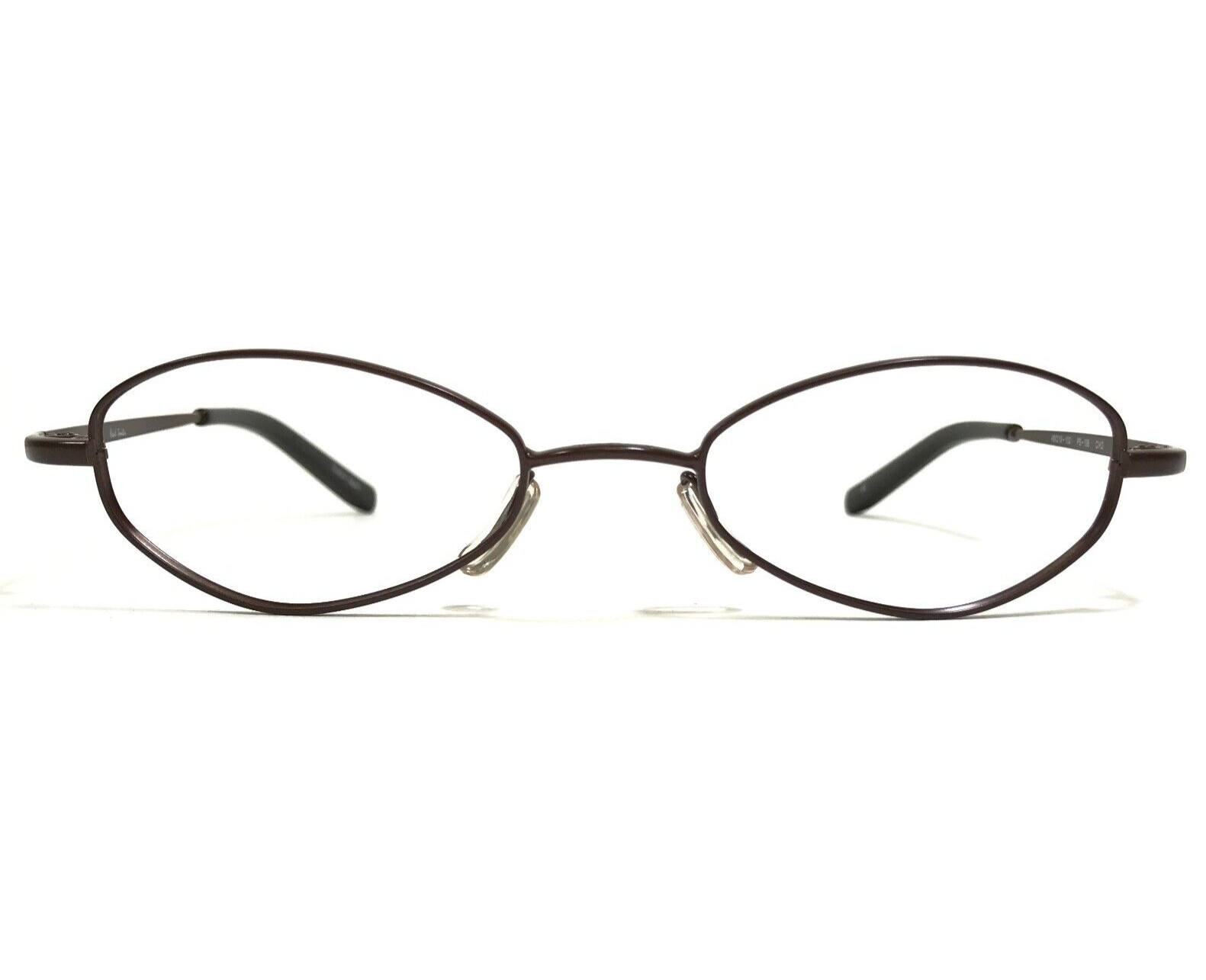 Оправа для очков Paul Smith PS-198 CHO Коричневая овальная оправа из проволоки для кошачьих глаз 48-19-132