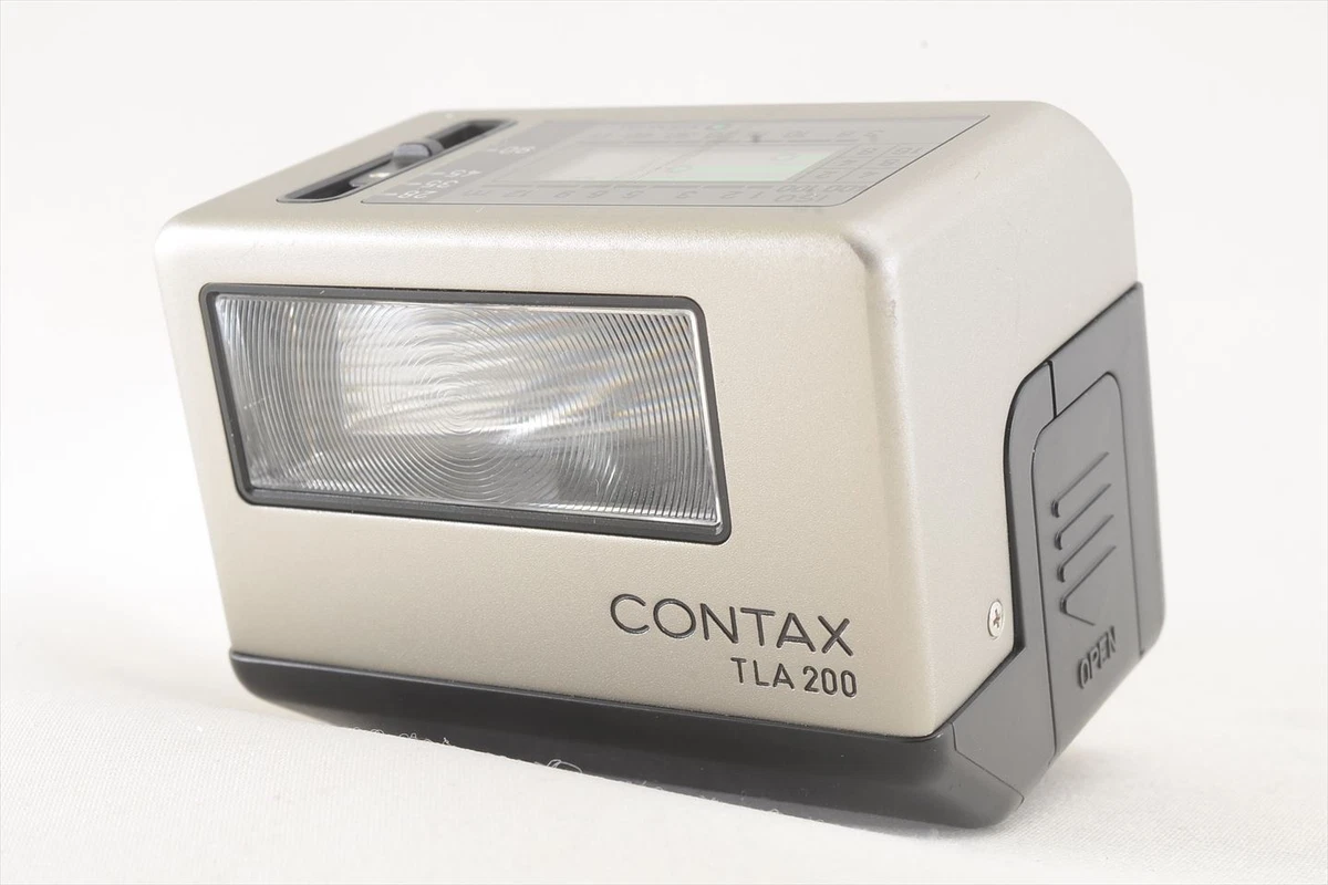 レビュー投稿で選べる特典 contax TLA200 発光管新品に変更済み