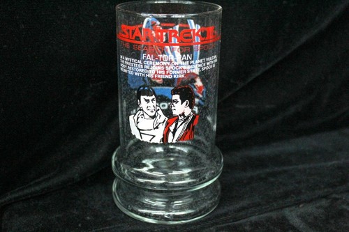STAR TREK III FAL-TOR-PAN Search for SPOCK 16 oz Taco Bell Glass 1984 - Picture 1 of 4
