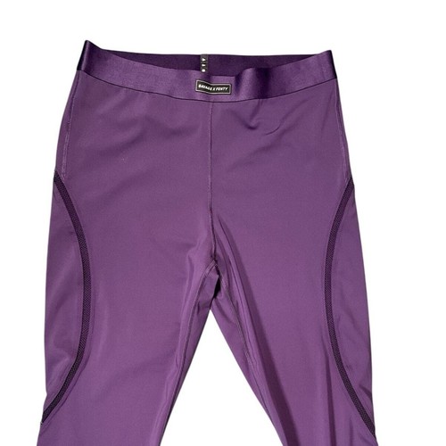 Savage X Fenty Flow High-Waist Trimmed Legging Purple Size 2X Full Length NWOT - Picture 2 of 10