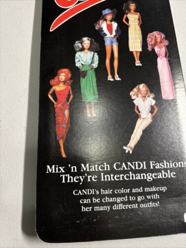 Vintage 1979 Mego Corp Candi Sweet Heart Fashions Skirt Sweatshirt Heels - Picture 11 of 11