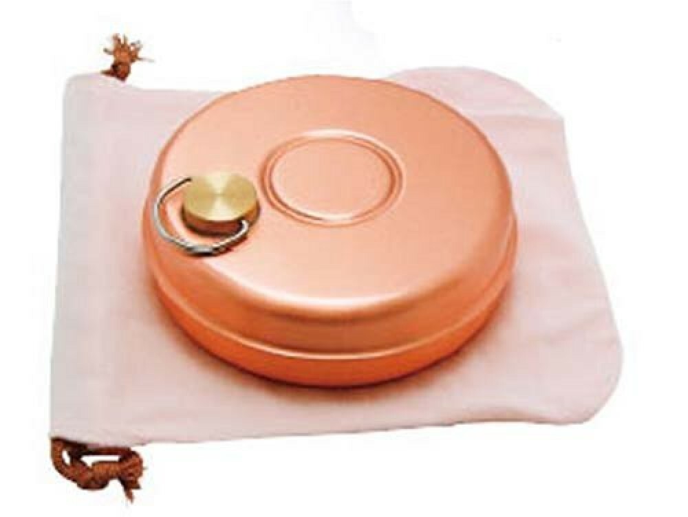 Pure Copper Japanese Yutanpo Hot-water Bag Small Bed Warmer Goods S-9397 Pure Copper Japanese Yutanpo Hot-water Bag Small Bed Warmer Goods S-9397