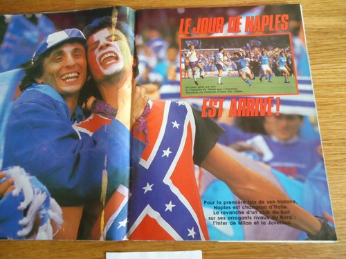 REVUE ONZE 138 FOOTBALL FOOT 1987  MARADONA MAGAZINE NAPLES FERRERI FRANCE - Imagen 1 de 2