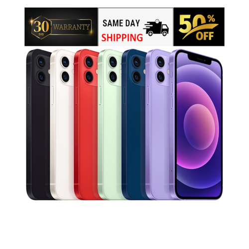 Apple iPhone 12 128GB 64GB - entsperrt Verizon Metro PCS T-Mobile AT&T 5G - Bild 1 von 10