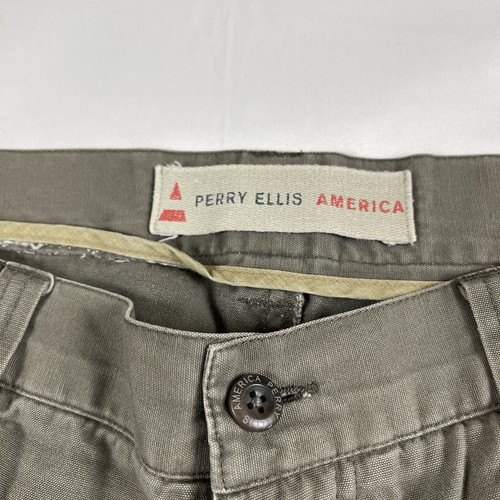 Perry Ellis America Mens Regular Fit Cargo Shorts Outdoor Shorts Size:36 - Picture 7 of 18