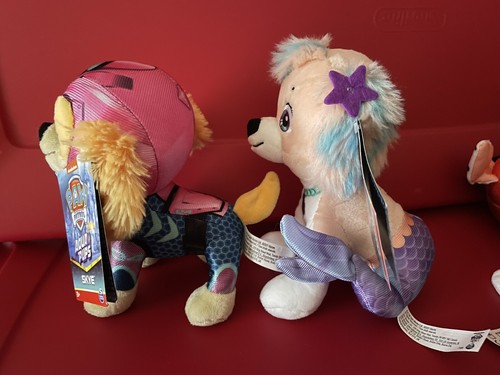 Paw Patrol AQUA PUPS Peluche Juego Completo Figuras Peluche Juguete Nuevo 🎁 - Imagen 19 de 23