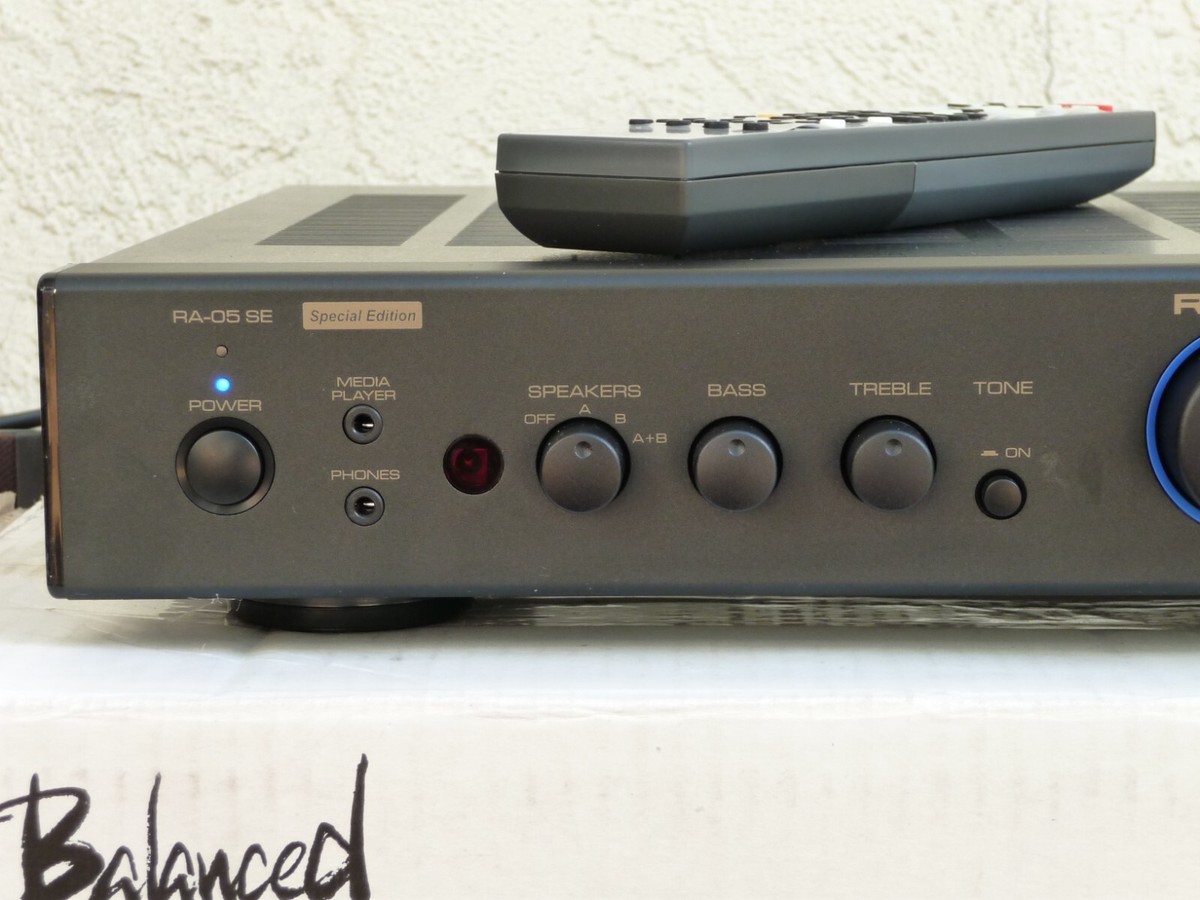 Rotel RA-05SE Special Edition Stereo Integrated Amplifier w Rotel RA-05SE Special Edition Stereo Integrated Amplifier w