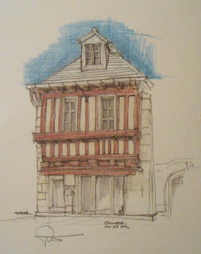 Quimper, France Three Original Prints signed by artist 1996 - Picture 4 of 9