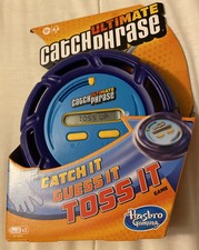 NEW Ultimate Catch Phrase Catch Guess Toss It Game Hasbro Electronic Ages 12