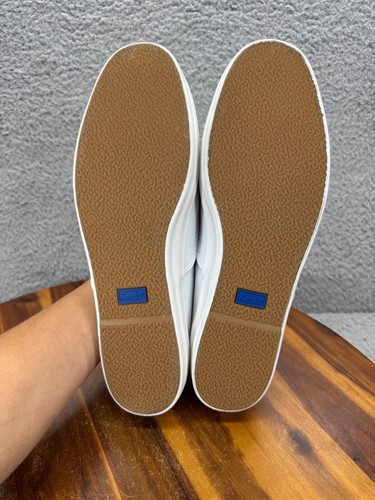 Keds Leather Uppper Women's White Casual Comfort Shoe Lightweight Sneaker Sz 11 - Picture 8 of 10