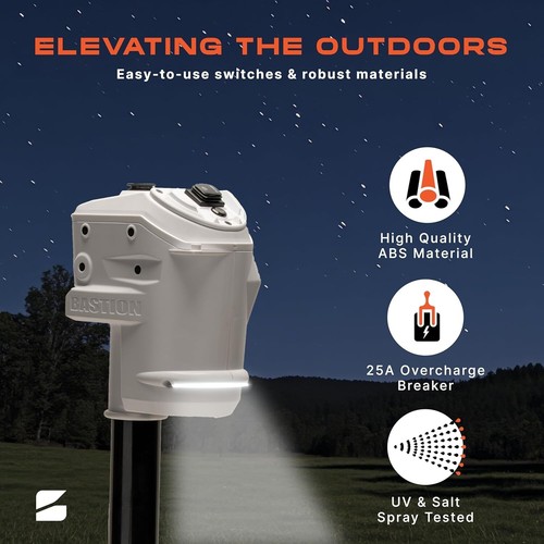 Bastion Distribution Glacier Sentinel Electric Jack 3500lb Capacity  A-Frame - Picture 3 of 4