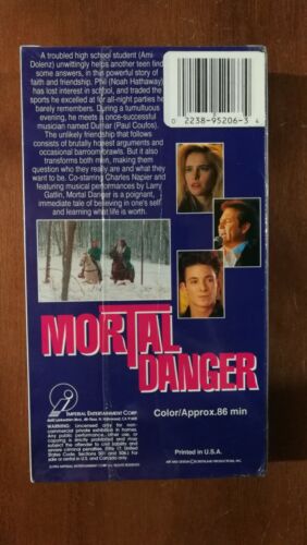 MORTAL DANGER (VHS) CHARLES NAPIER FULL MOVIE - NOT A CREENING COPY - NEW SEALED - Imagen 2 de 2