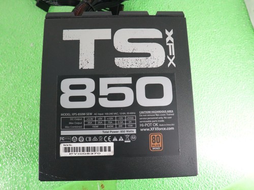 XFX TS 850W ATX PC Power Supply 80+ Bronze XPS-850W-SEW - Picture 5 of 7