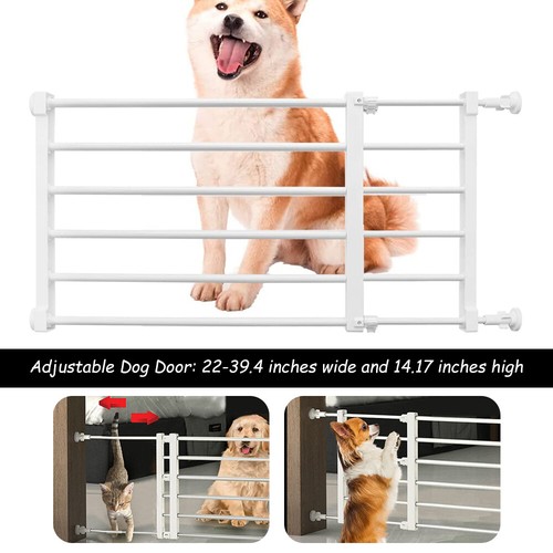 Extendable Pet Gate Retractable Dog Fence Safety Stair Barrier Home Safety Door - Picture 3 of 11