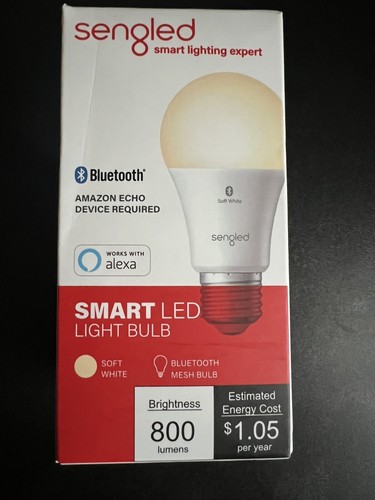 Sengled Smart A19 LED 60W Bulb Bluetooth Mesh Works with Amazon Alexa - Bild 2 von 5