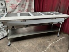 NEW 5 Well Gas Steam Table Dry Bath Advance Tabco HF-5GNat Hot Food Warmer #2987