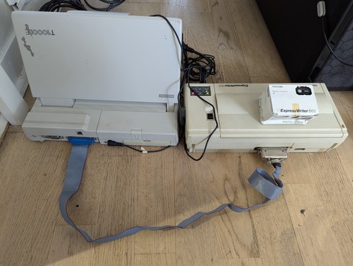 Toshiba T1000LE + ExpressWriter 301 fonctionnelle avec recharge - Photo 4/11