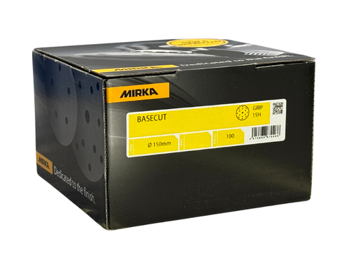 Mirka Basecut P800 grana 150 mm DA H&L dischi levigatura 10pk 6" carta grana abrasiva - Foto 7 di 10