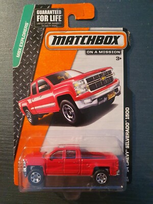 Matchbox USA von 2014 - 2014 Chevy Silverado 1500 in rot