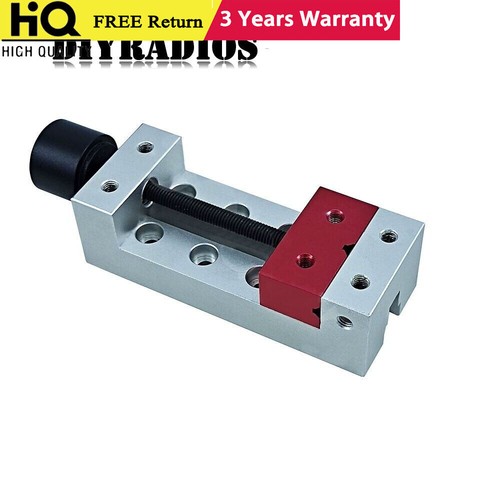 2 Inch Vise Small Vice +Fixing Holes for Laser Engraving Machines Walnut Carving - Picture 2 of 2