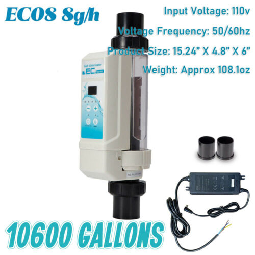 Complete Salt Water Pool Chlorine Generator System for 55,000 Gallon Chlorinator - Picture 12 of 19