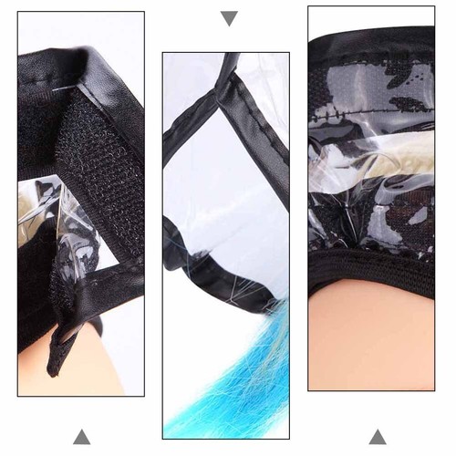 Grembiule da parrucchiere in plastica per capelli 2 pezzi - Foto 4 di 12