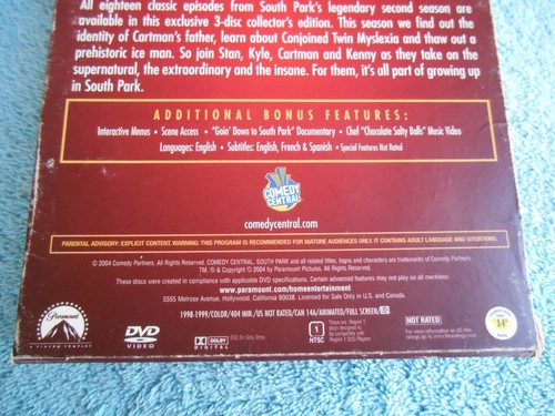 South Park The Complete Second Season (DVD, 2004, 3-Disc SET) - Picture 6 of 24