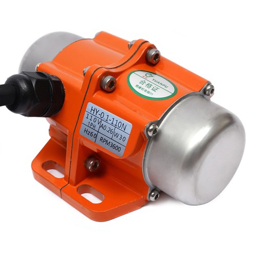 1PH 110V 3600RPM AC Vibration Motor Concrete Vibrating Asynchronous Vibrator New - Picture 5 of 9