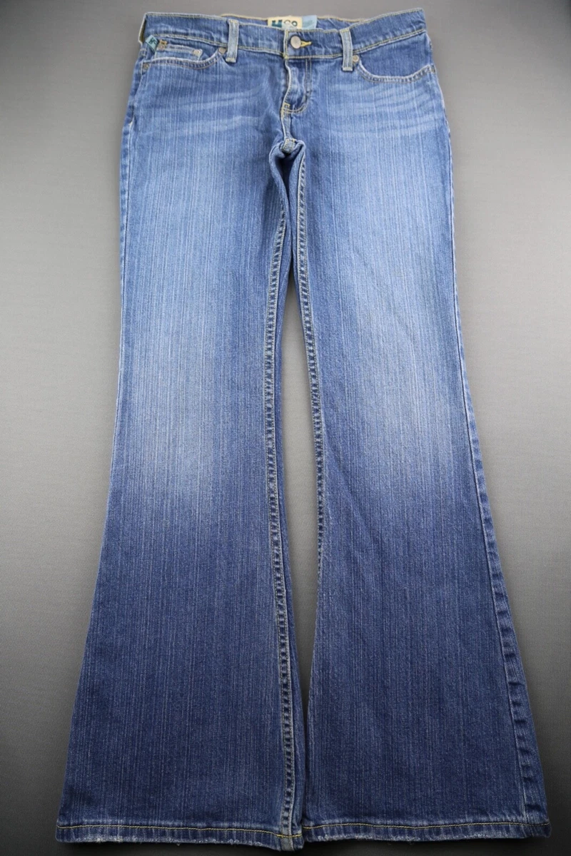 Vintage Women's Hollister HCO Super Flare Jeans Mid Rise Size 7R