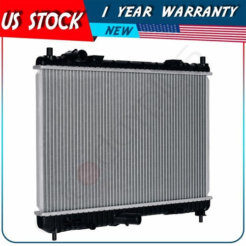 Radiador de tanque de plástico con núcleo de aluminio de 1,6 L 13,78 x 0,63 pulgadas para Ford Fiesta Premium - Imagen 1 de 11