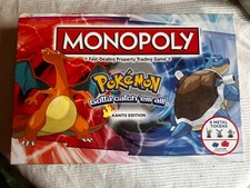 Pokemon Monopoly Kanto Edition Board Game