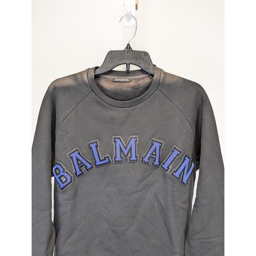 Balmain Sweatshirt in Black BNWD XL - Picture 6 of 15