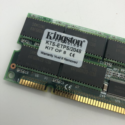 Kingston 256MB Fast Page RAM Module FPM Dimm Memory KTS-ETPS 32x72 168pin Parity - Picture 3 of 7
