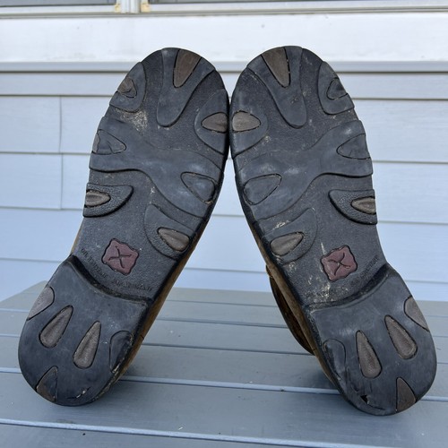 Twisted X Men’s Size 9W Wide Brown Bomber Driving Moc Steel Toe Shoes MDMST01 - Picture 7 of 9