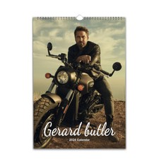 Gerard butler Full photo calendar 2025/26 personalised Choose Start