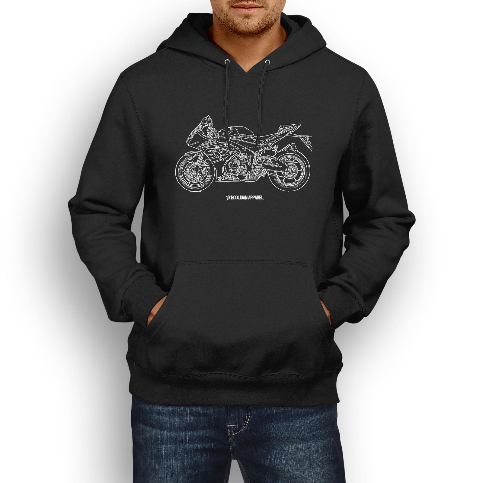 Suzuki GSXR 1000 R 2017 Inspired Motorcycle Art Men’s Hoodie Suzuki GSXR 1000 R 2017 Inspired Motorcycle Art Men’s Hoodie
